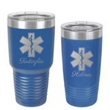 Paramedic EMT Star of Life Coffee Tumbler