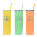 Vine Monogram Tumbler