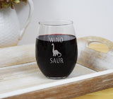 Winosaur Wine Glass